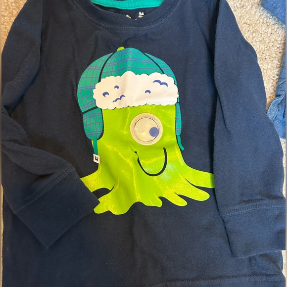 Toddler long sleeve shirts lot of 5 - Picture 3 of 6